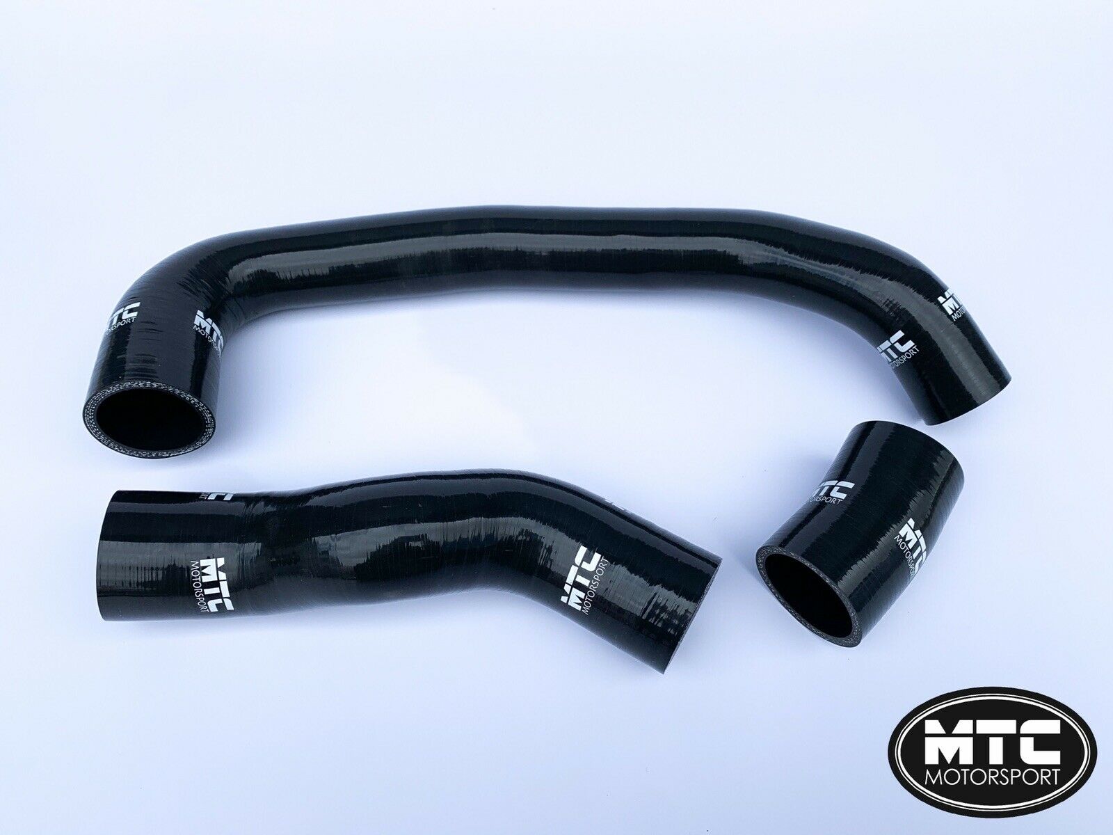 Ford Fiesta MK8 1.0 Ecoboost Intercooler Boost Turbo Hoses Black | MTC Motorsport