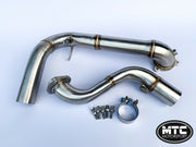 Mercedes A35 AMG 3” Decat Downpipe and Mid Pipe | MTC Motorsport