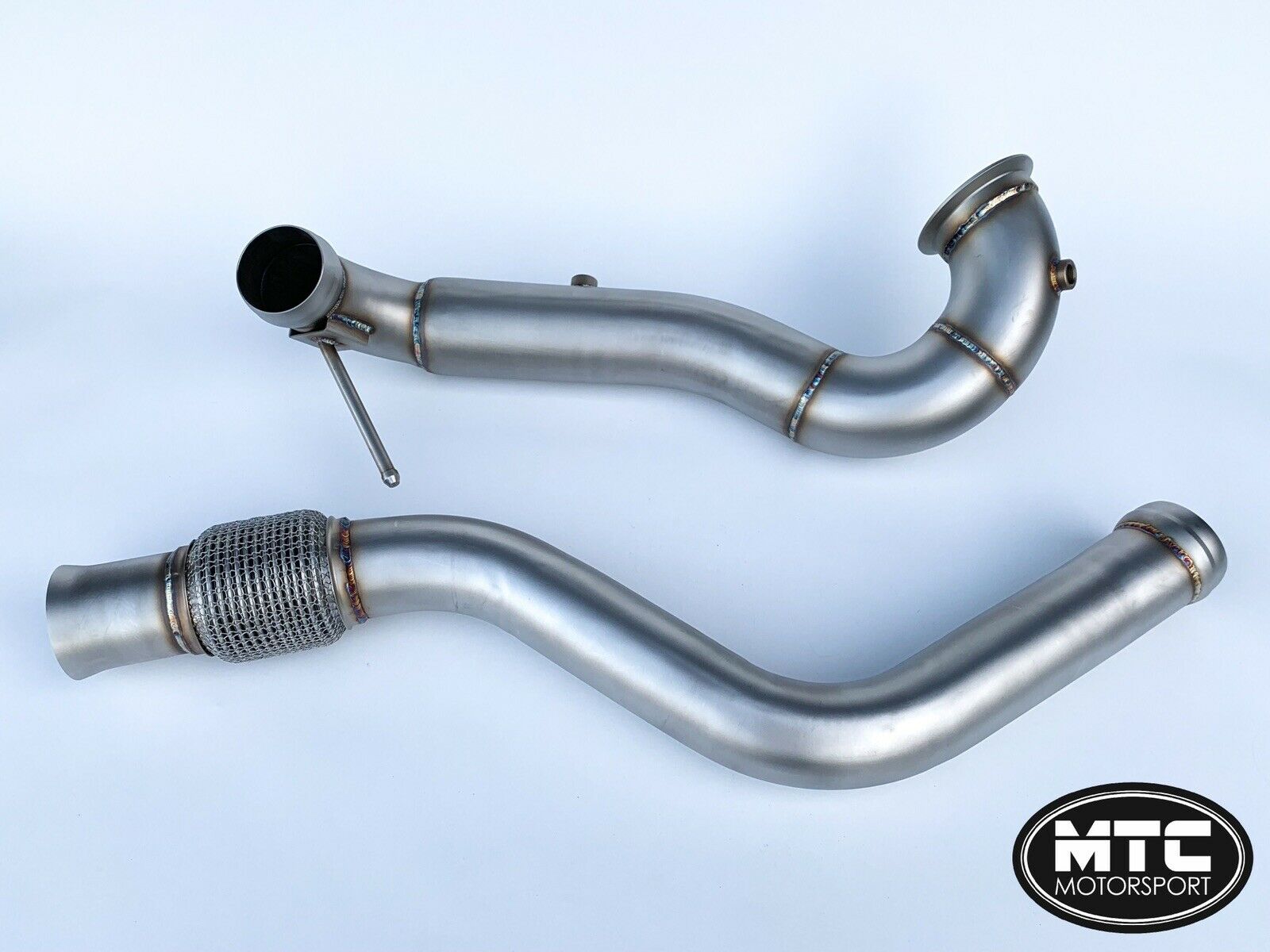 Mercedes A45 Decat Downpipe 3.5” and Mid Pipe GLA45 AMG | MTC Motorsport