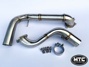Mercedes A35 AMG 3” Decat Downpipe and Mid Pipe | MTC Motorsport