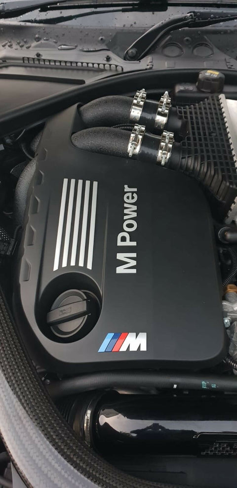 BMW M3 F80 S55 Engine Aluminium Charge Pipes M4 | MTC Motorsport