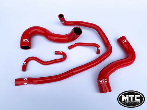 Corsa D VXR Meriva Coolant Water Hoses 1.6T Turbo Red | MTC Motorsport