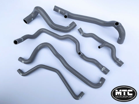 Renault Clio 172 182 Silicone Coolant Hoses for Phase 2 Grey | MTC Motorsport