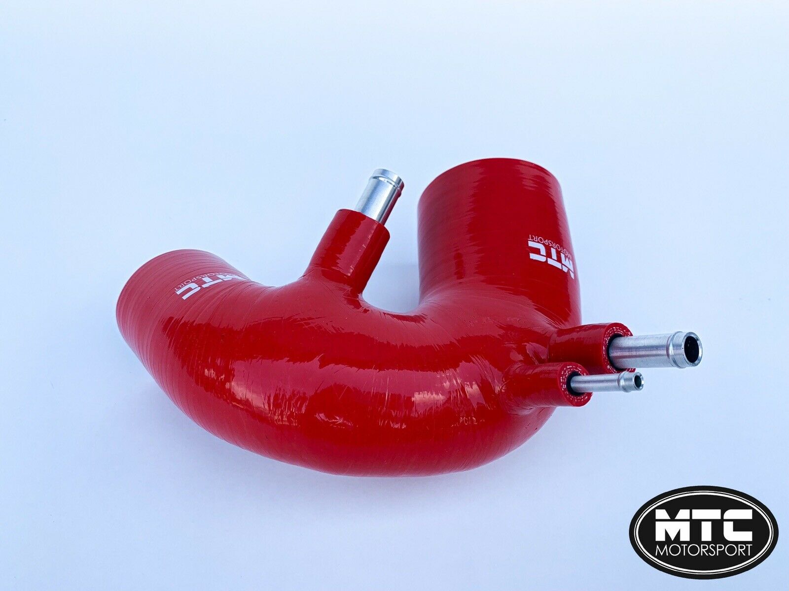 Fiat 500 Abarth T-Jet Silicone Intake Hose Red IHI Turbo | MTC Motorsport