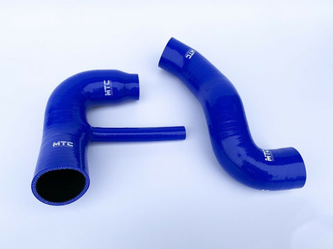 Ford Fiesta 1.0L Ecoboost Induction Turbo Hoses MK7 MK8 Blue | MTC Motorsport