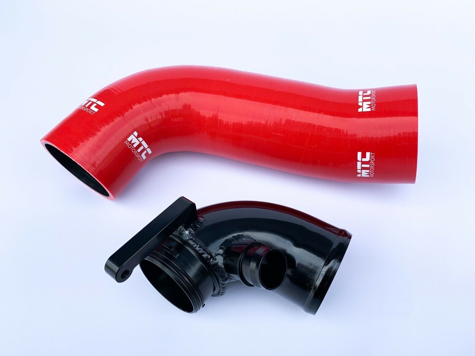 Golf R MK7 7.5 GTI Intake Inlet Turbo Elbow Pipe & Hose Red | MTC Motorsport