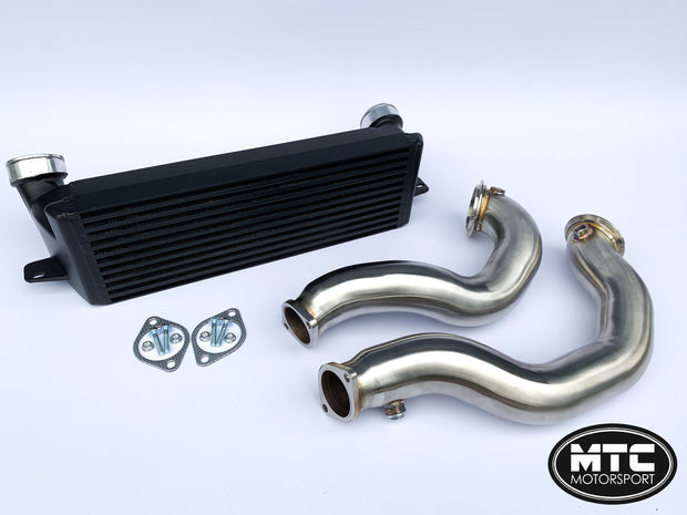 BMW 135i N54 Decat Downpipes & Stepped Intercooler E82 E88 2006-2010 | MTC Motorsport