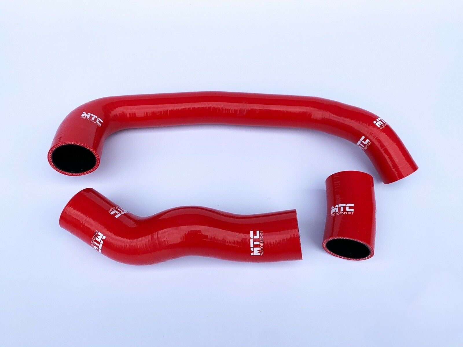 Ford Fiesta MK7 1.0 Ecoboost Intercooler Boost Turbo Hoses Red | MTC Motorsport