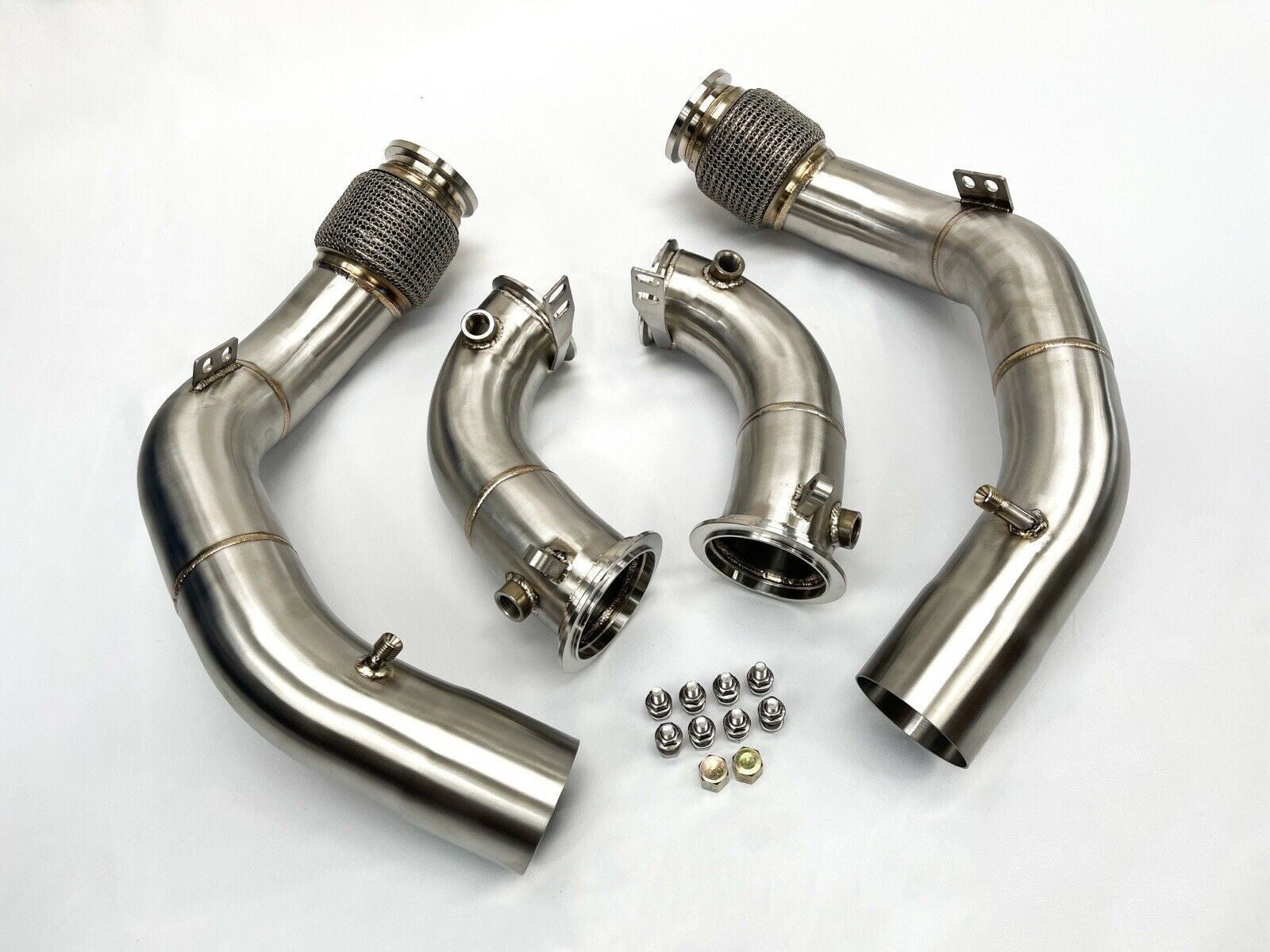 BMW X5M F95 3" Decat Downpipes 2020- | MTC Motorsport