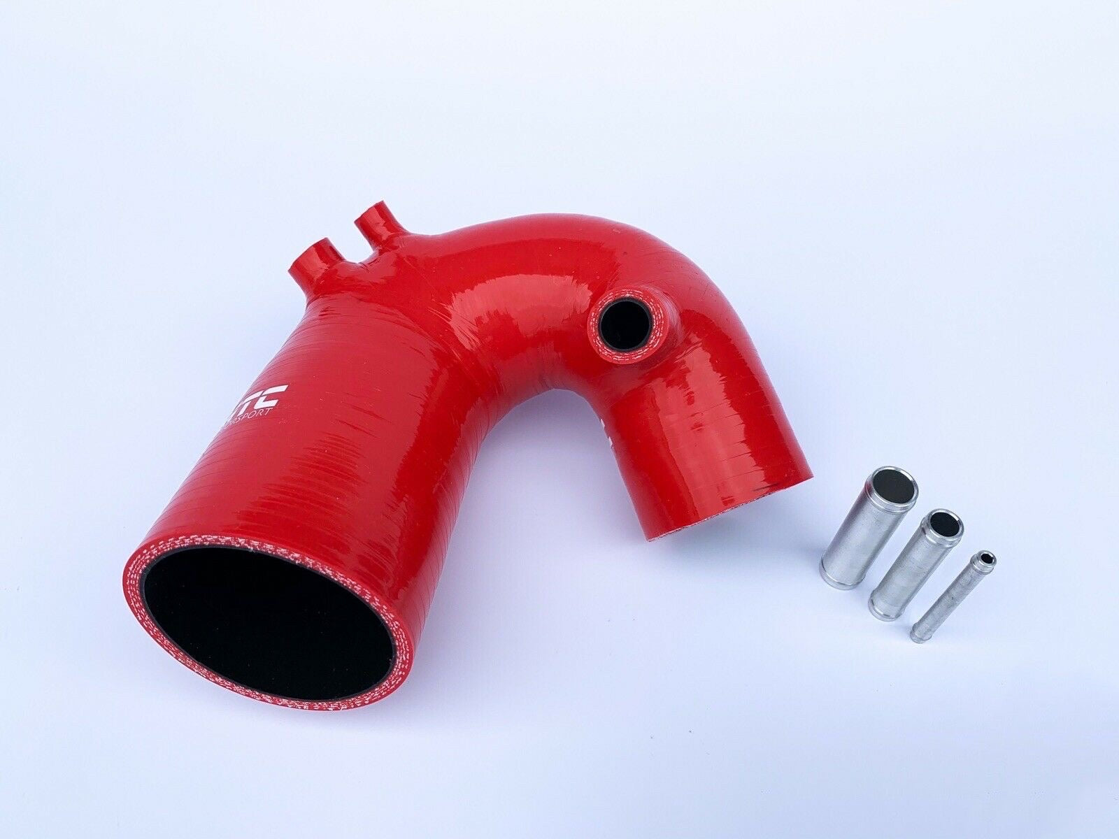 Fiat 500 595 695 Turismo Abarth Intake Hose Red Garrett Turbo | MTC Motorsport