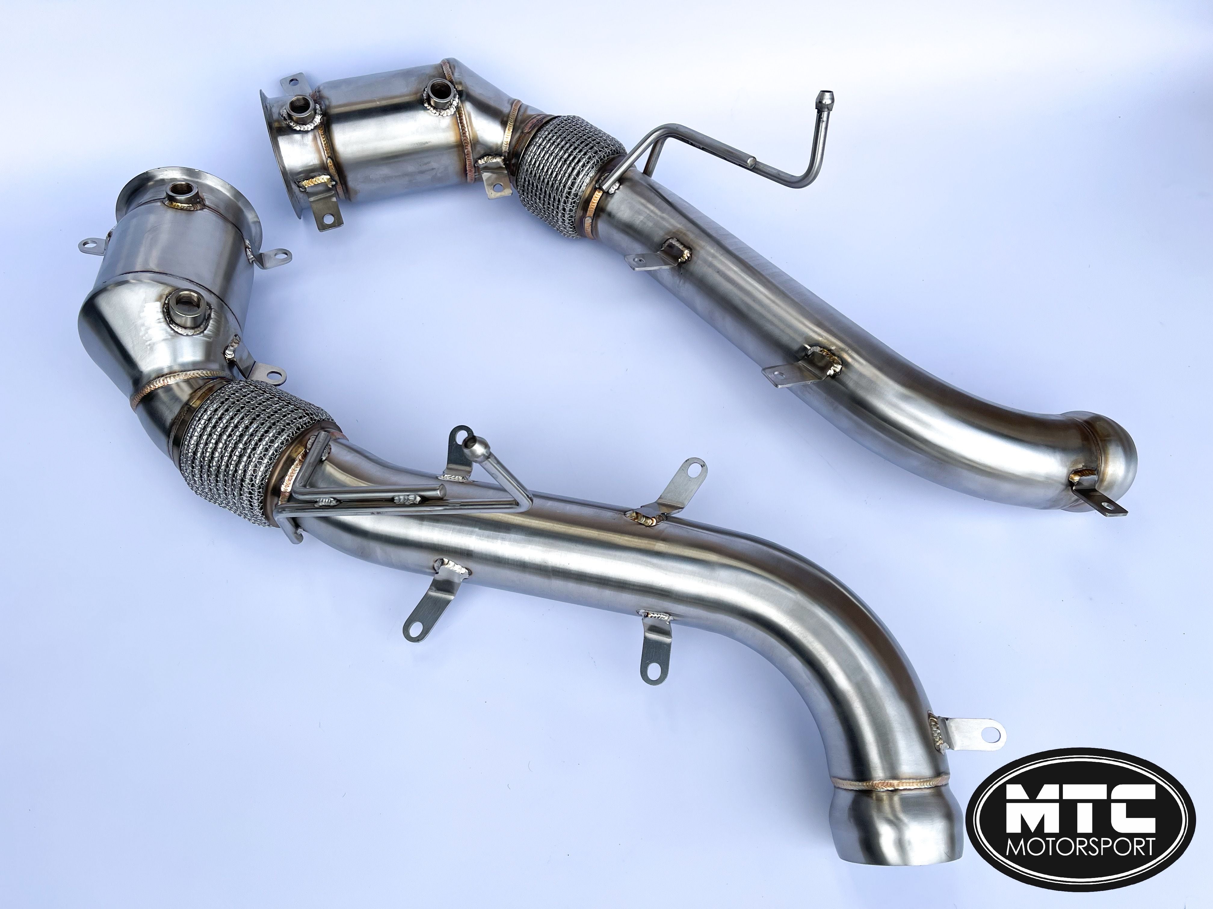 McLaren MP4-12C Decat Downpipes 3” | MTC Motorsport