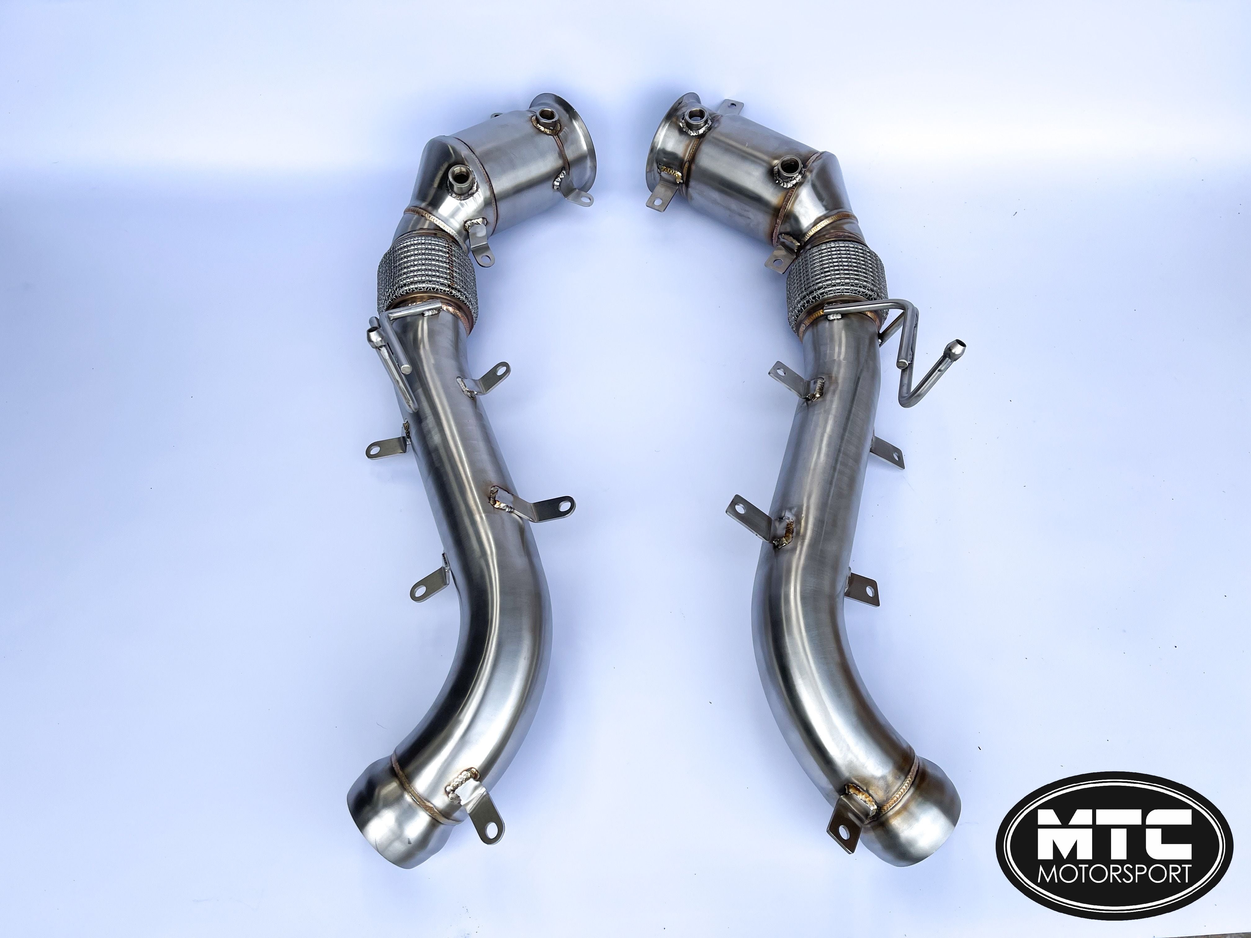 McLaren MP4-12C Decat Downpipes 3” | MTC Motorsport