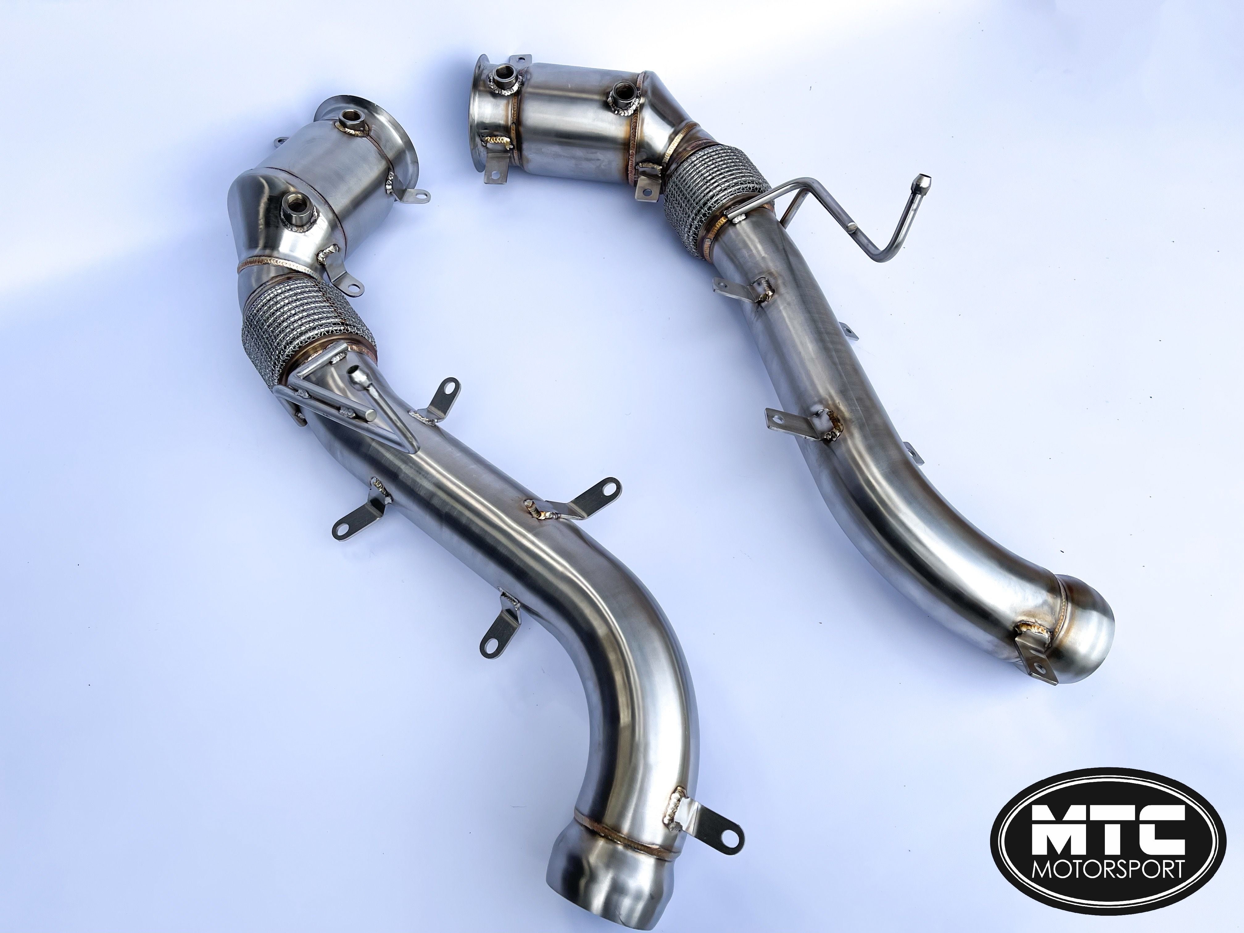 McLaren MP4-12C Decat Downpipes 3” | MTC Motorsport