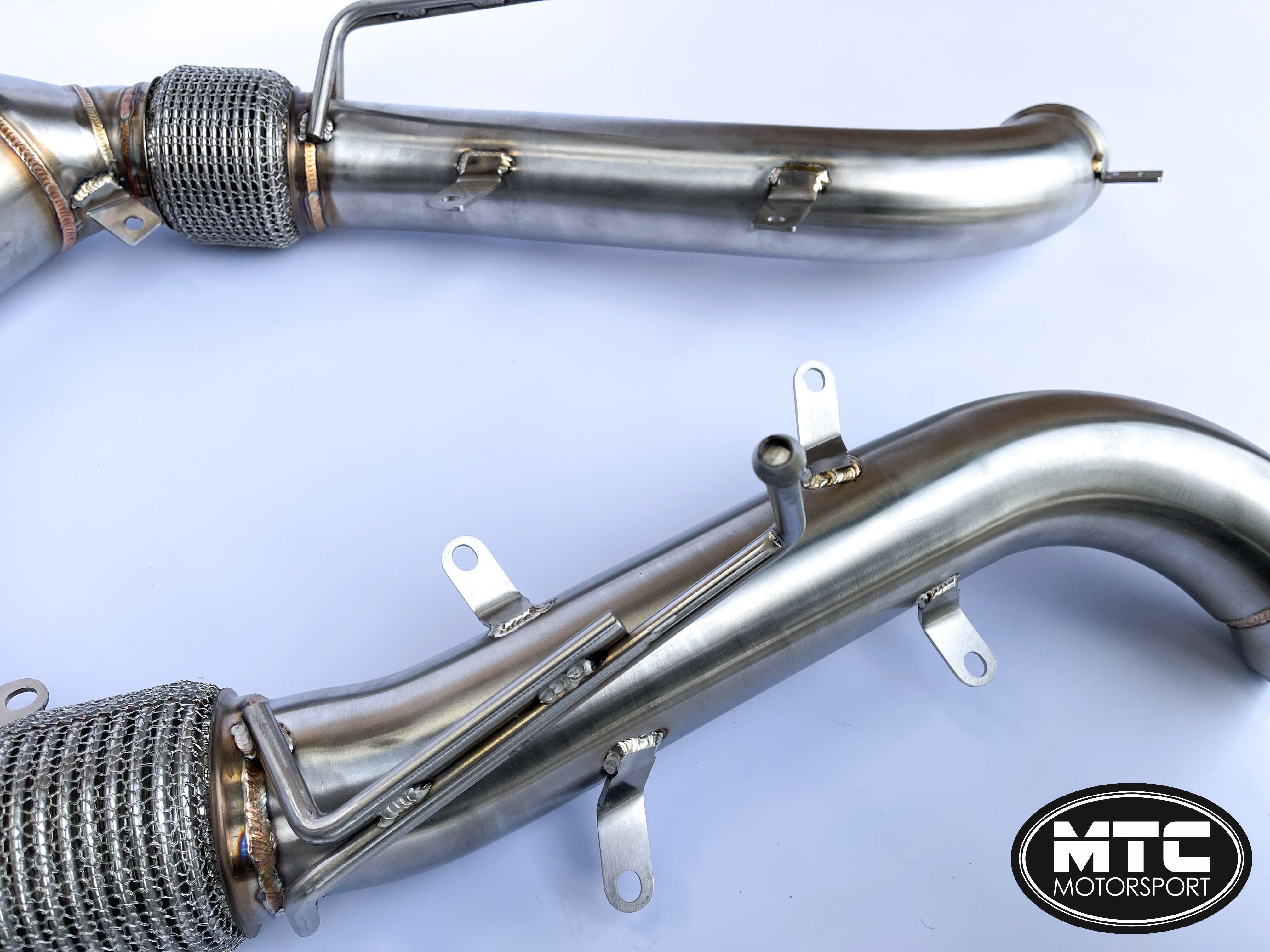 McLaren MP4-12C Decat Downpipes 3” | MTC Motorsport