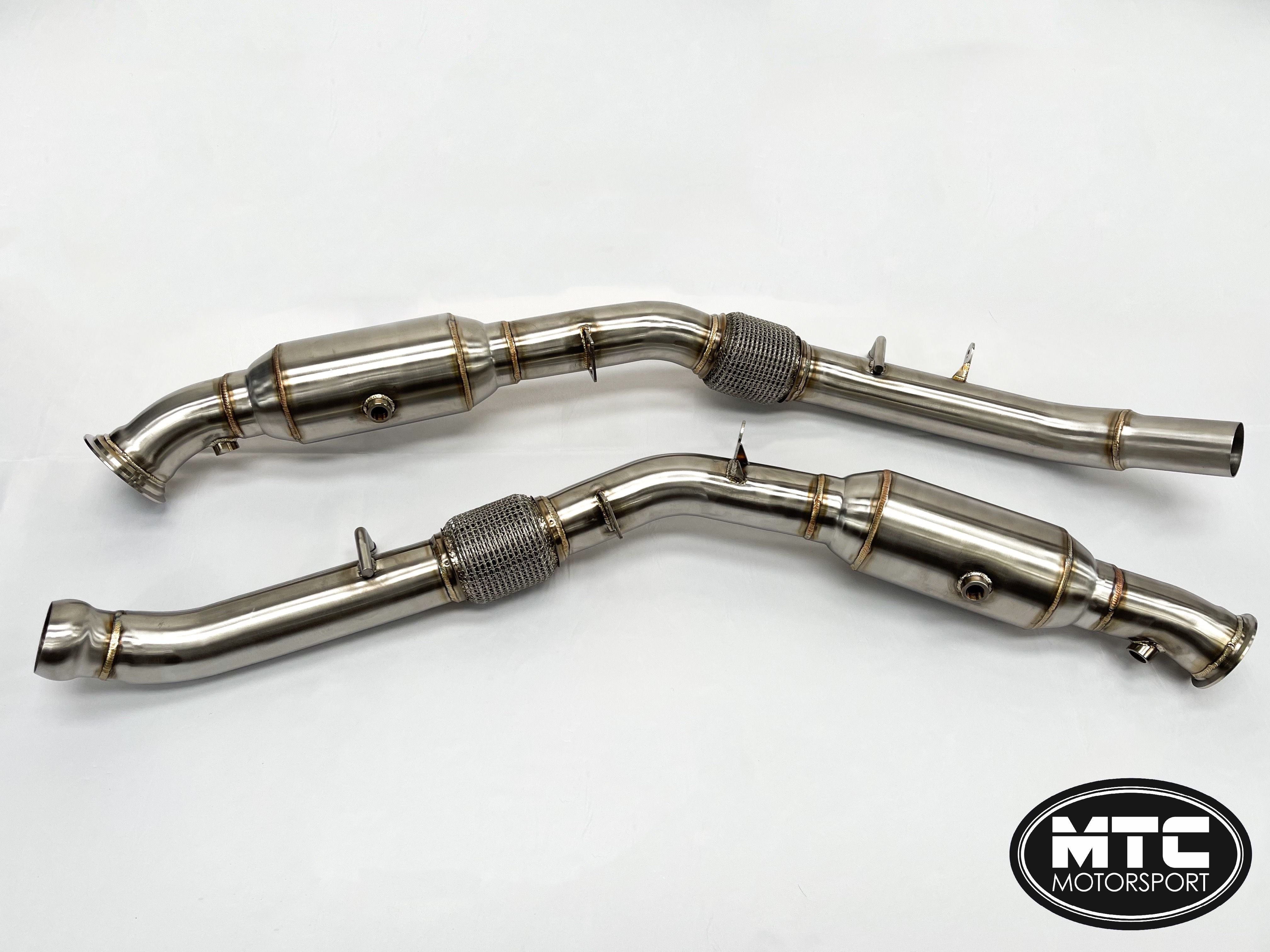 Mercedes GLE43 AMG Decat Downpipes | MTC Motorsport