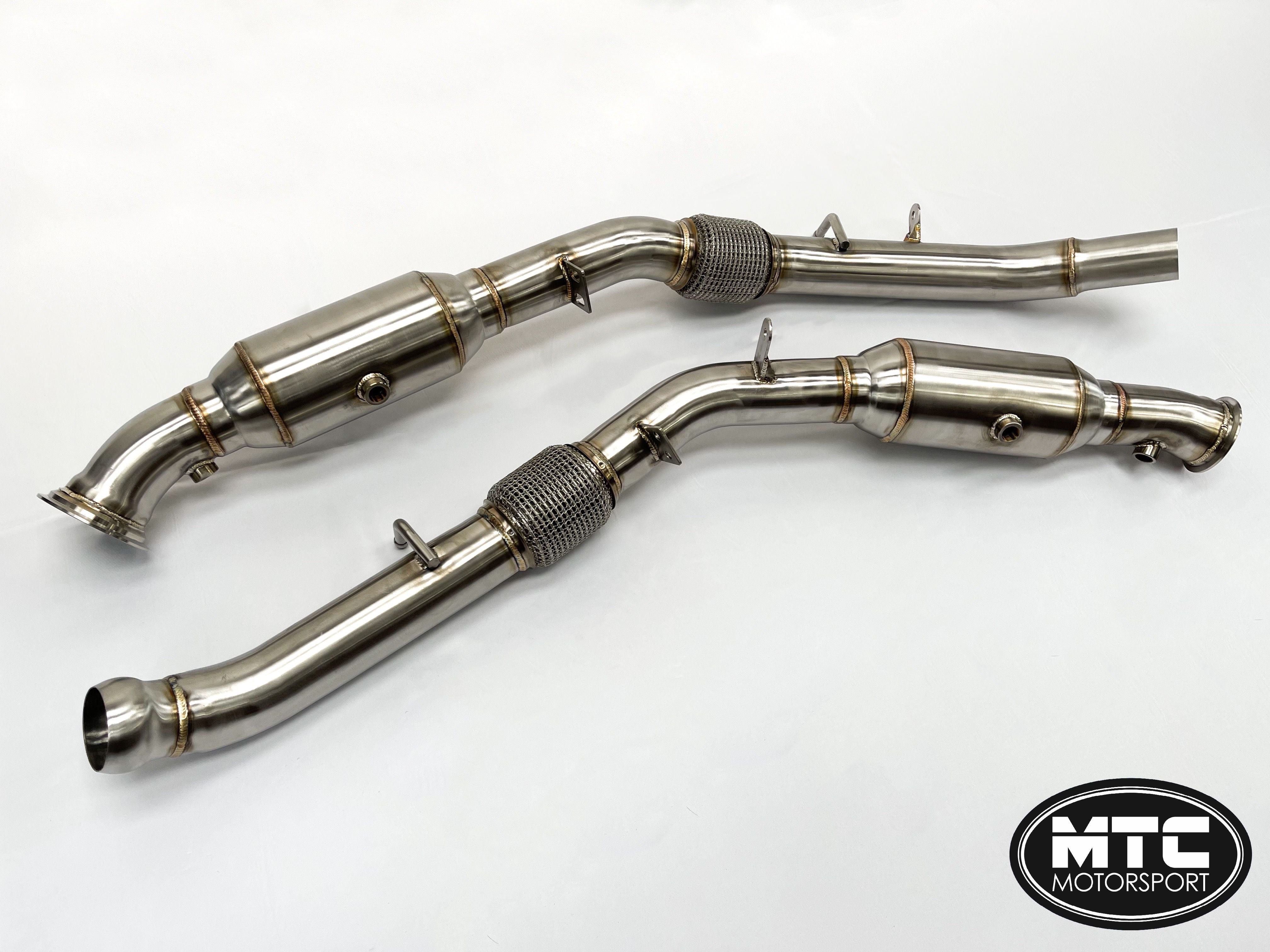 Mercedes GLE43 AMG Decat Downpipes | MTC Motorsport