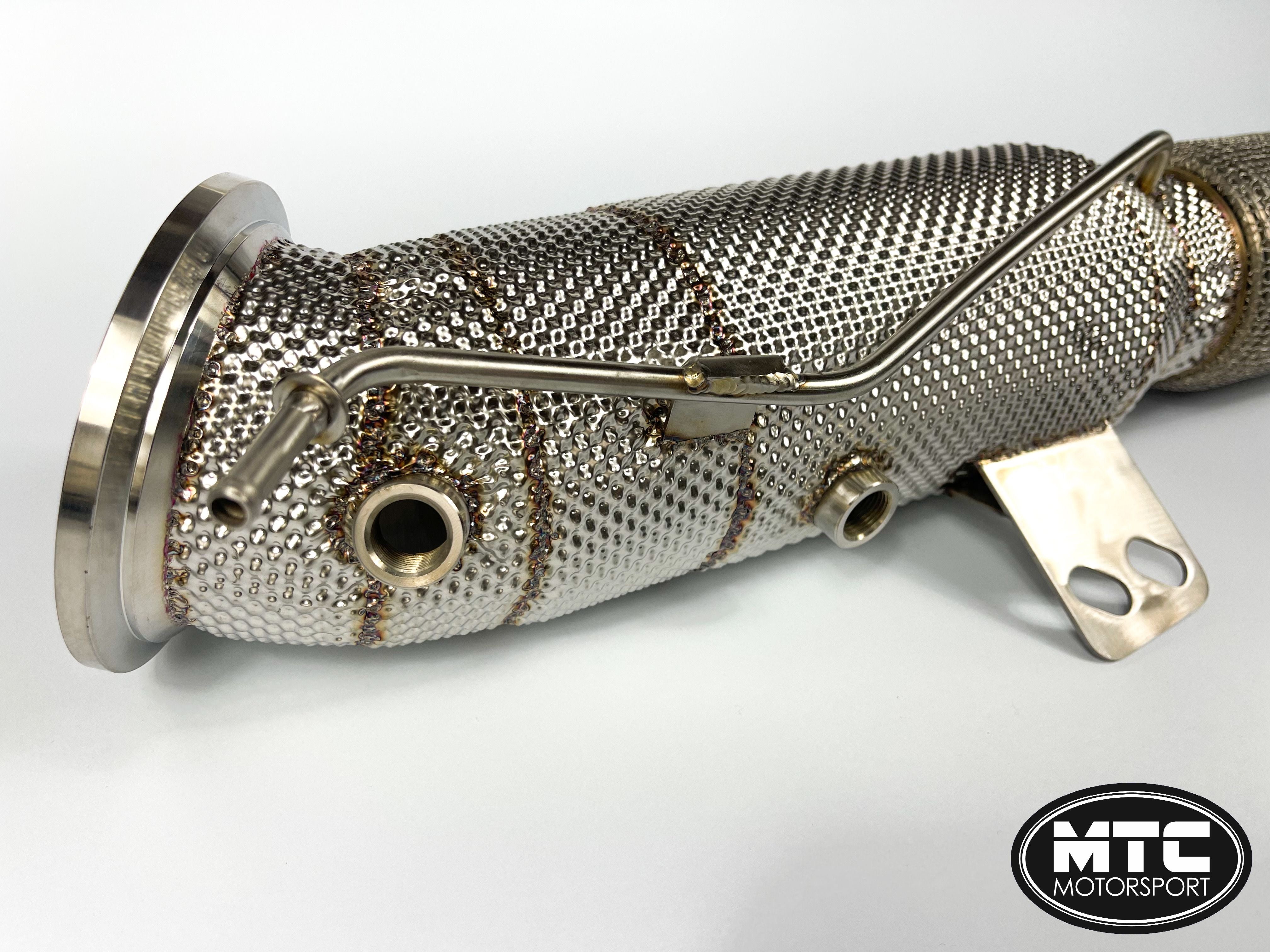 BMW M340i OPF Decat Downpipe with Heat Shield 440i 540i | MTC Motorsport