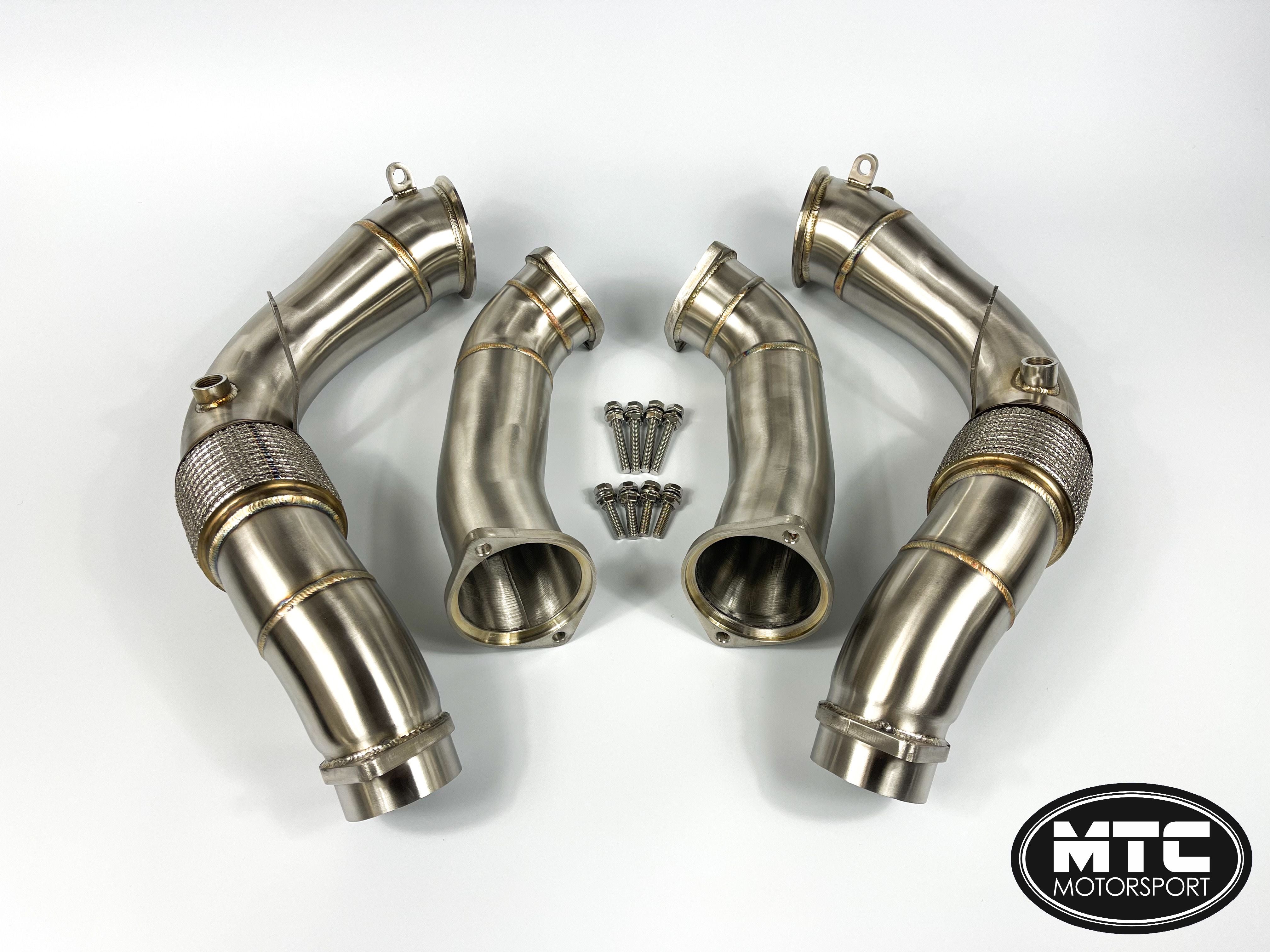 BMW X5M F95 3" Decat Downpipes 2021- | MTC Motorsport