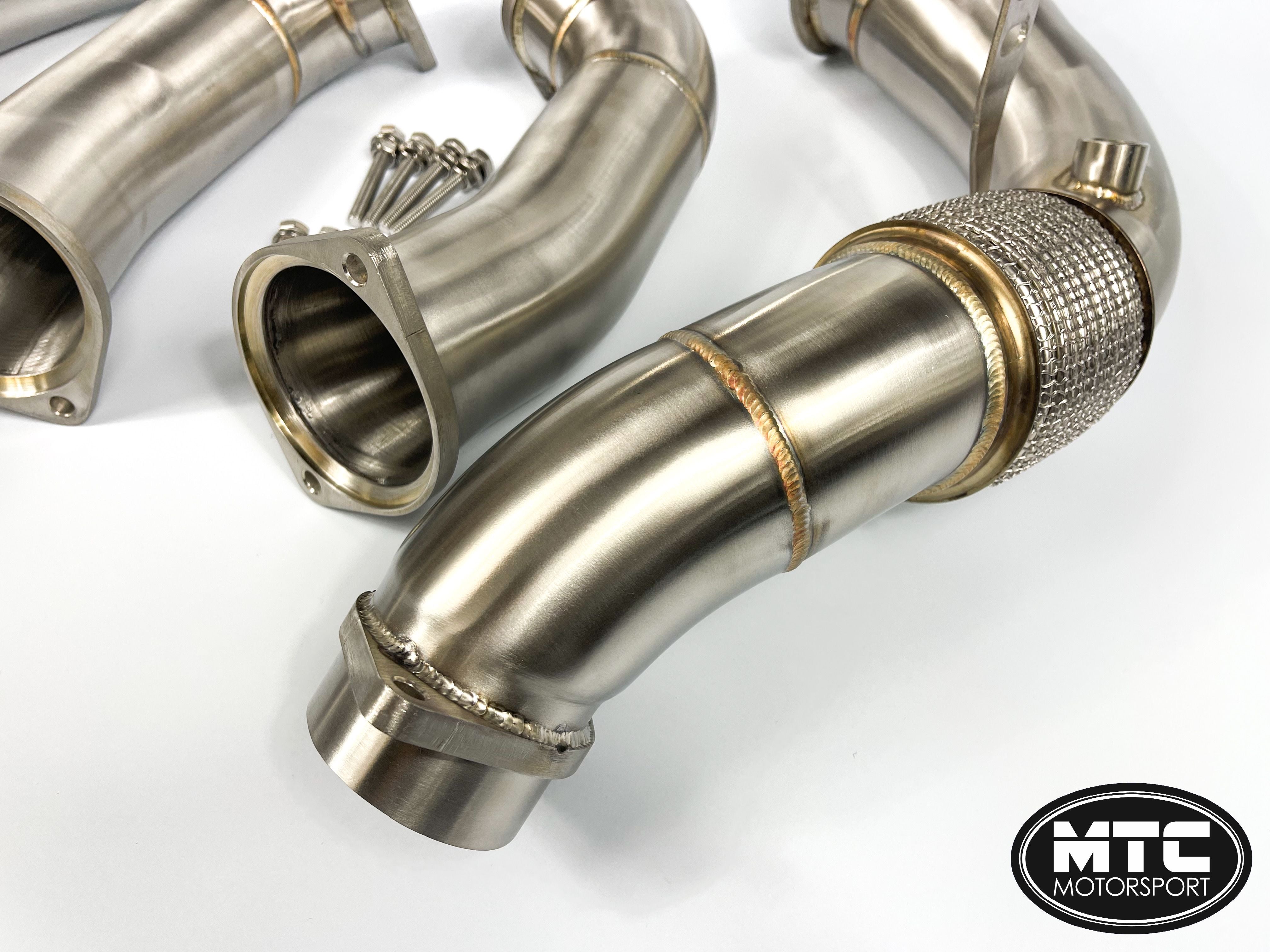 BMW X5M F95 3" Decat Downpipes 2021- | MTC Motorsport