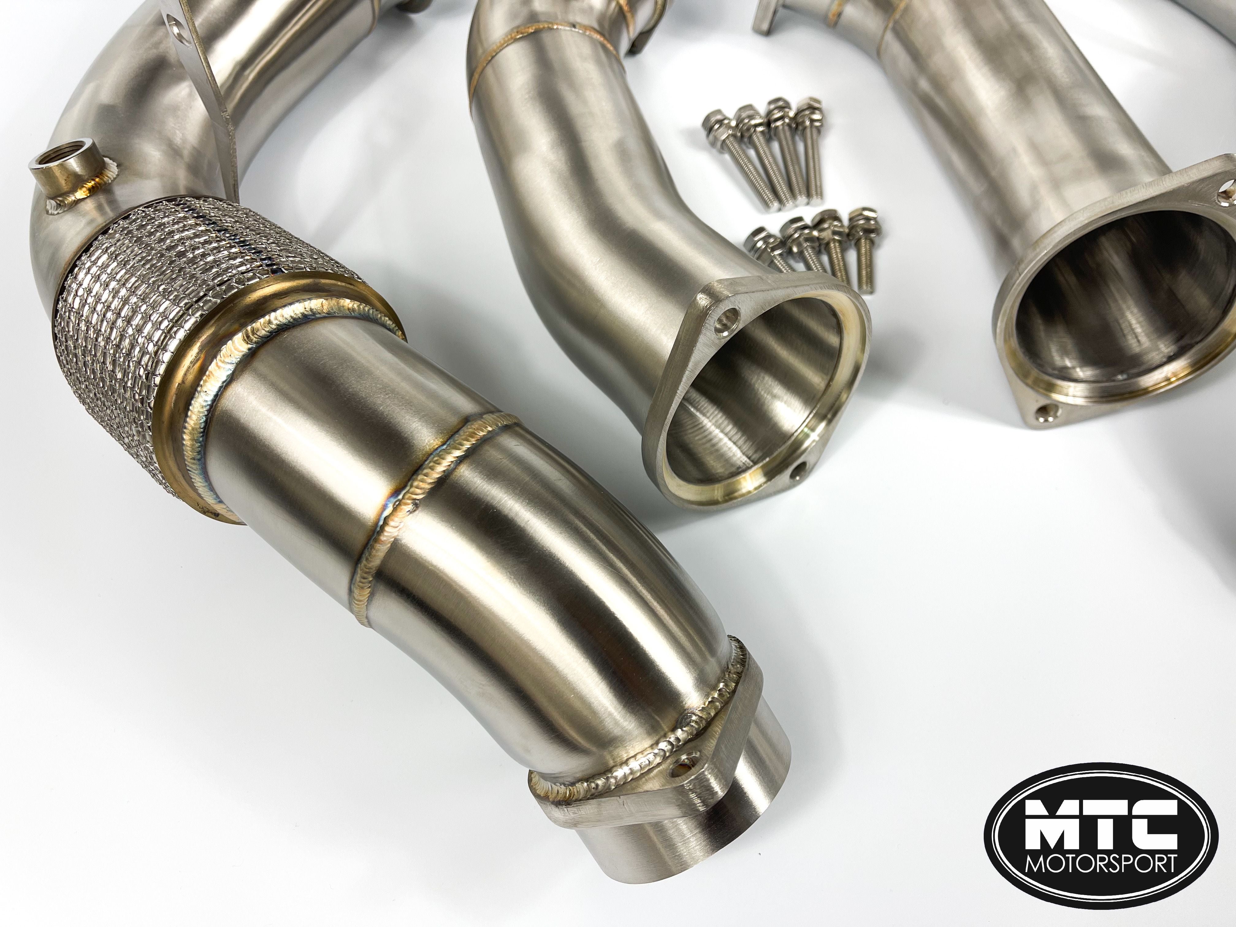 BMW X5M F95 3" Decat Downpipes 2021- | MTC Motorsport