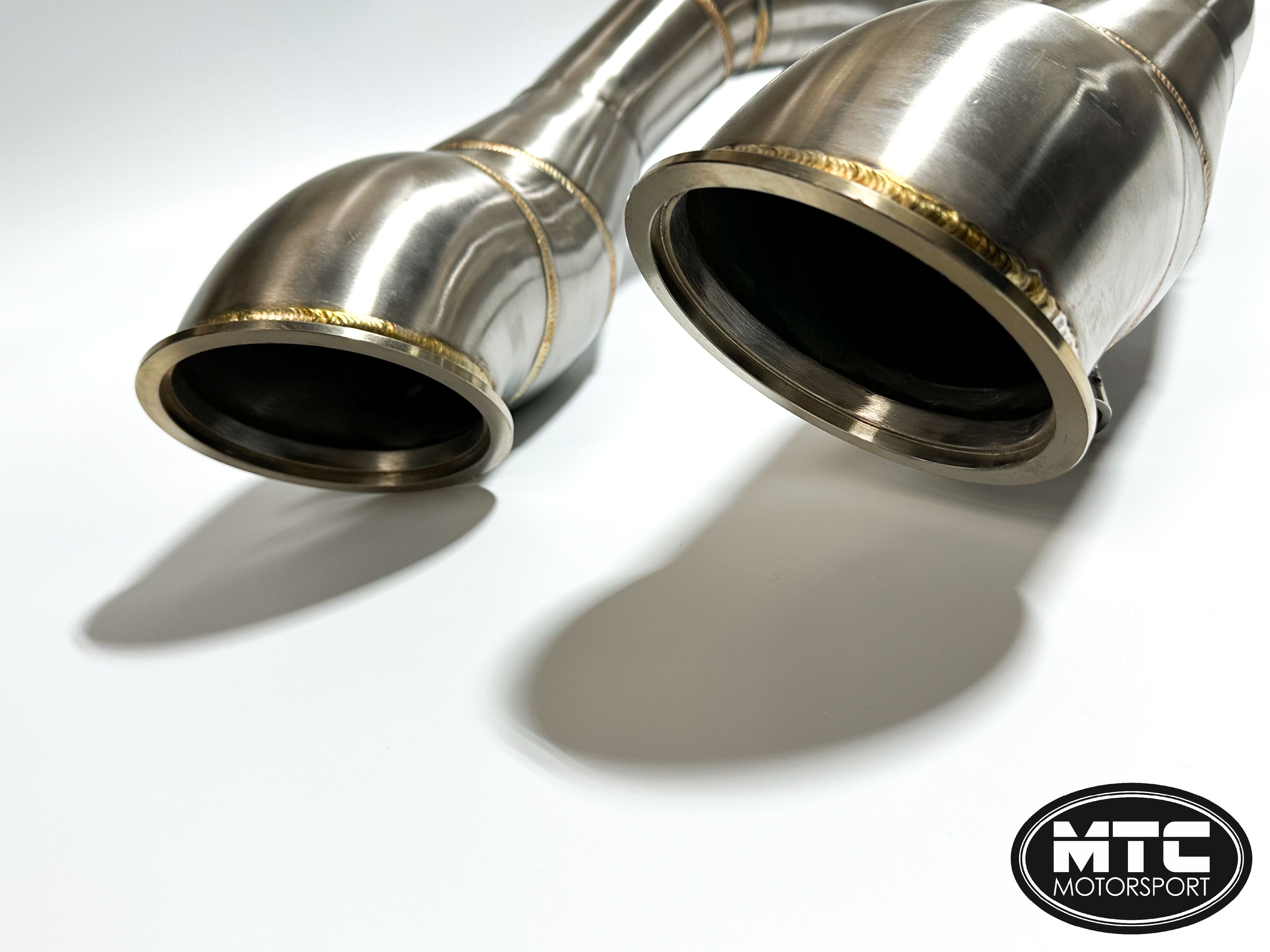 Ferrari F12 Berlinetta 6.3L Decat Downpipes 2012-2017 | MTC Motorsport