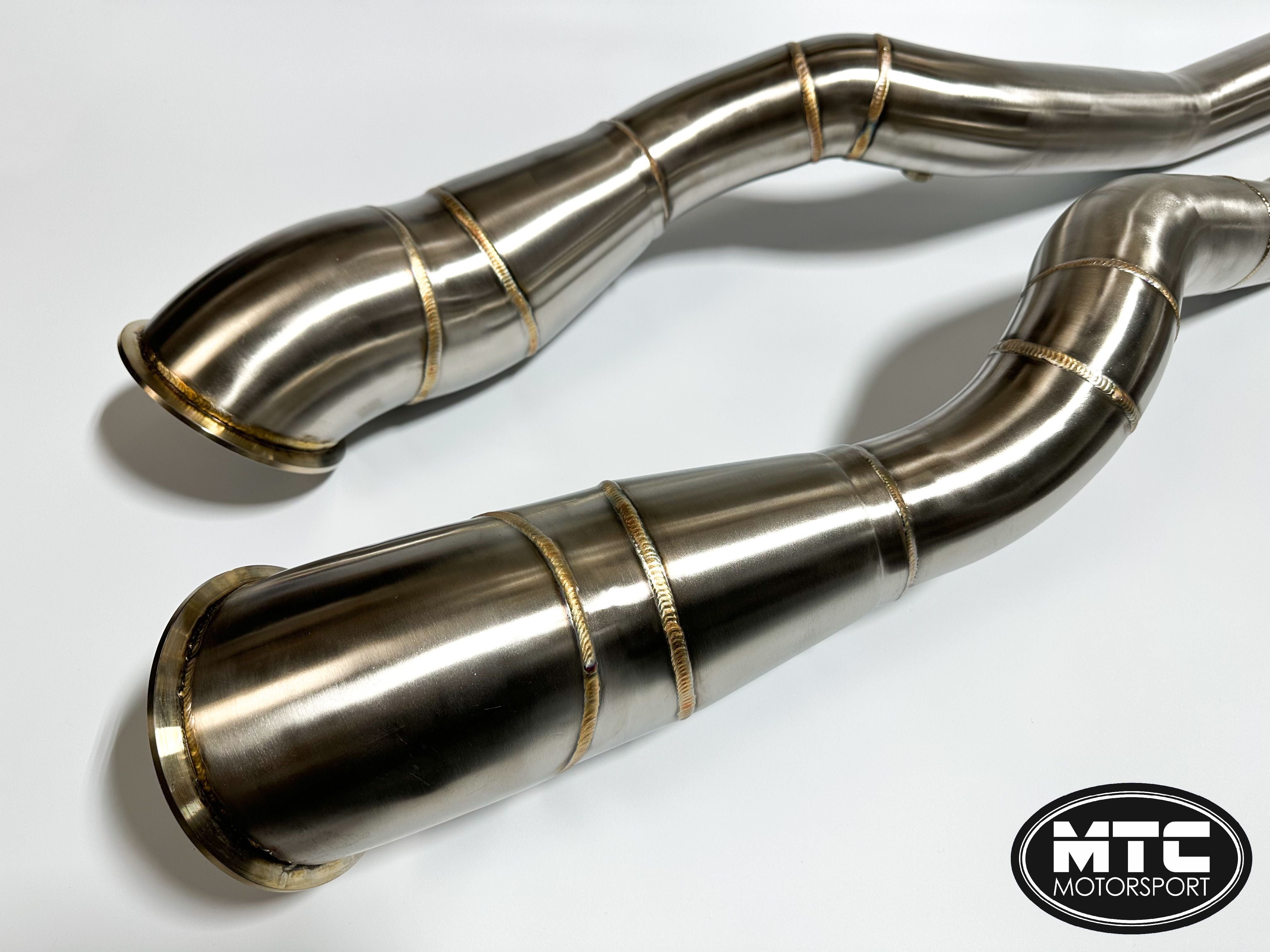 Ferrari F12 Berlinetta 6.3L Decat Downpipes 2012-2017 | MTC Motorsport