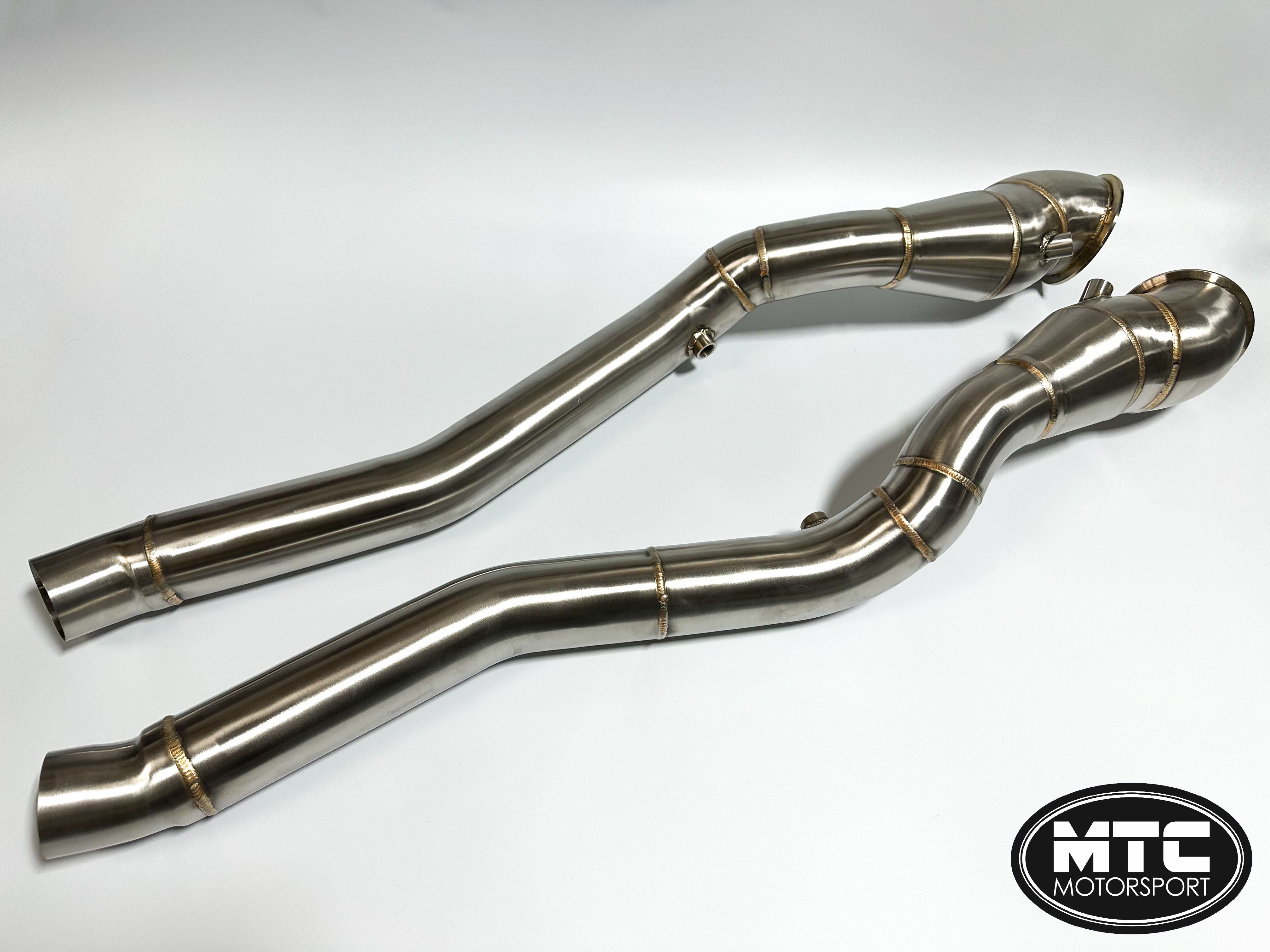 Ferrari F12 Berlinetta 6.3L Decat Downpipes 2012-2017 | MTC Motorsport