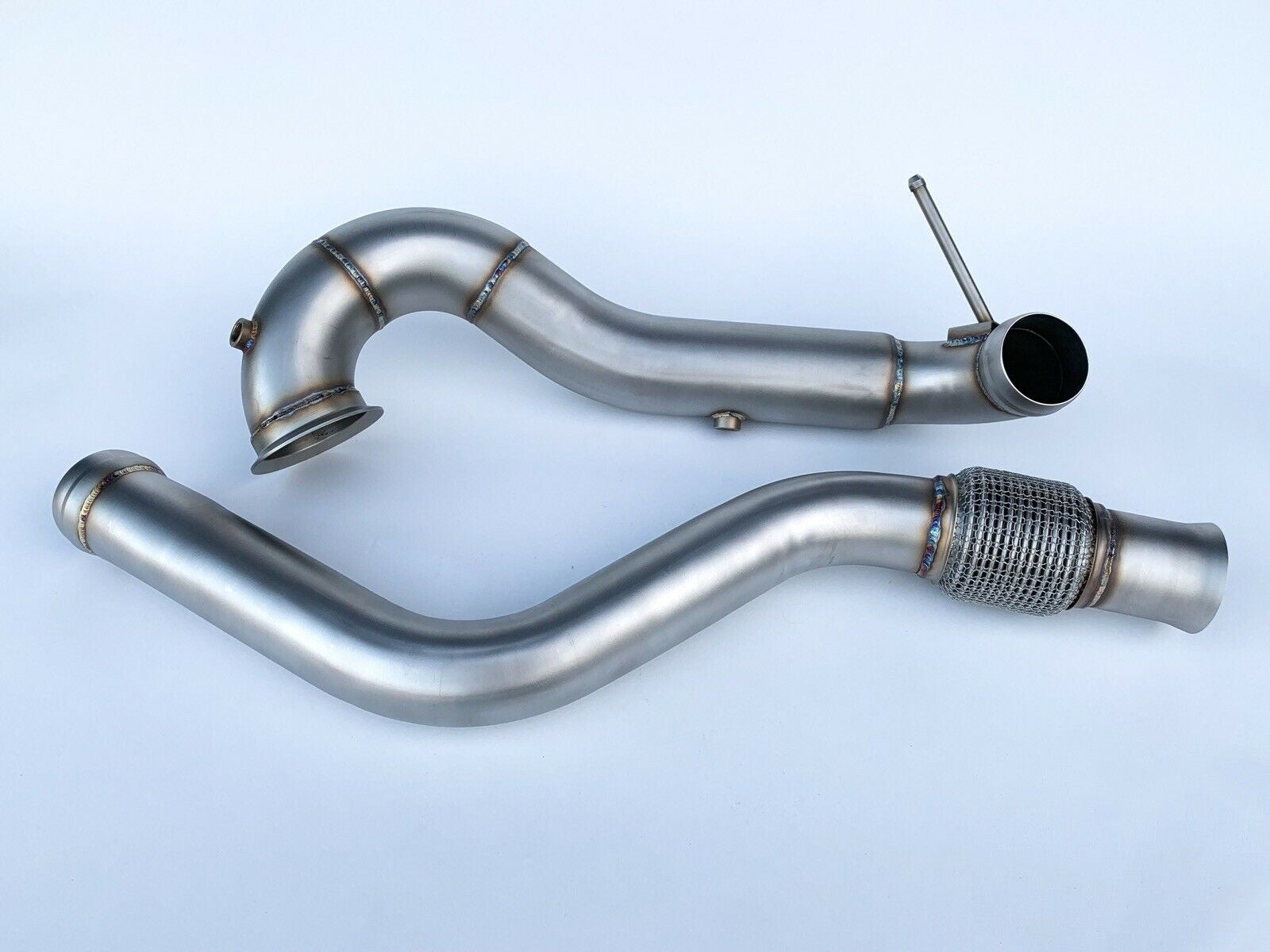 Mercedes A45 Decat Downpipe 3.5” and Mid Pipe GLA45 AMG | MTC Motorsport