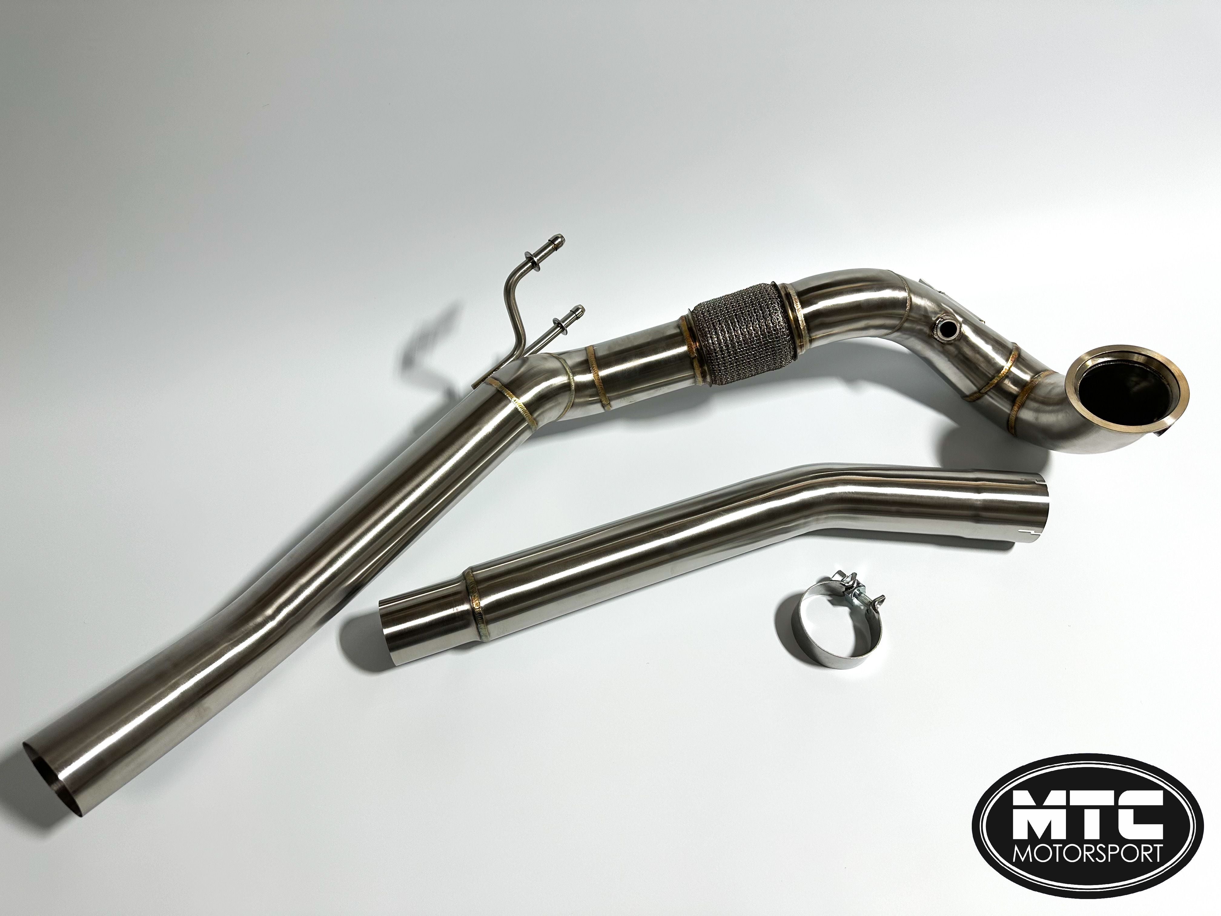 Volkswagen MK8 Golf R Decat Downpipe | MTC Motorsport