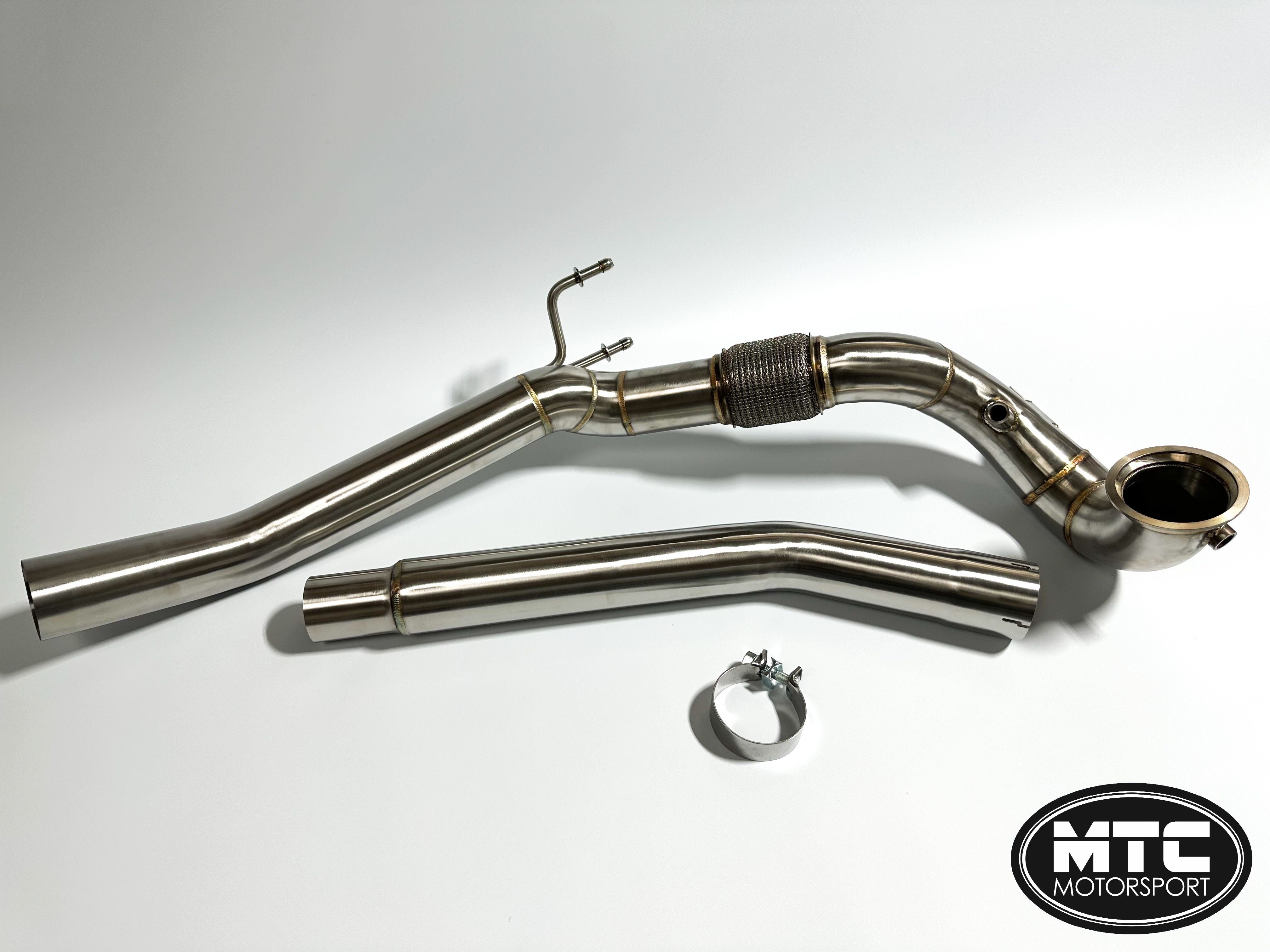 Volkswagen MK8 Golf R Decat Downpipe | MTC Motorsport