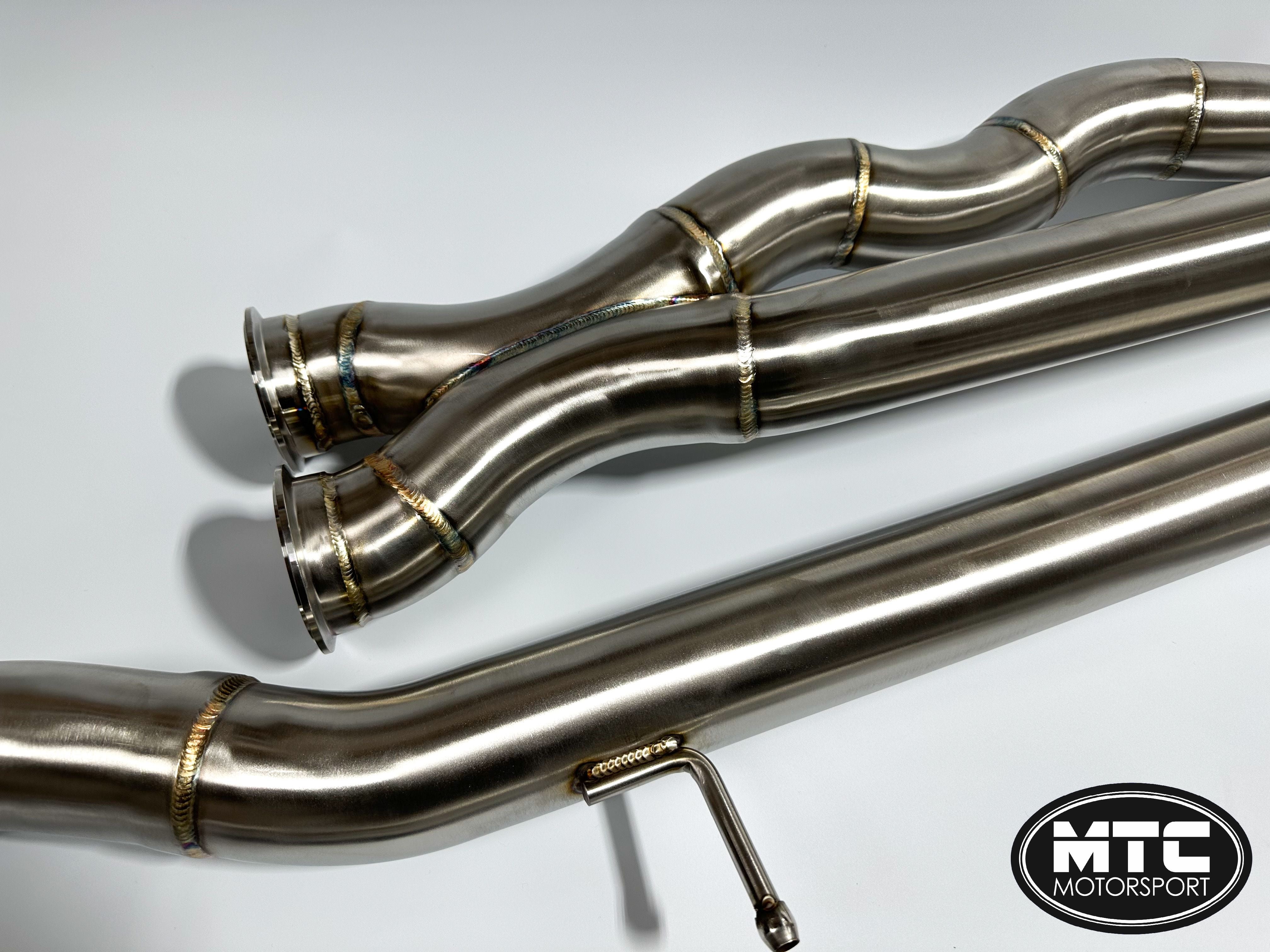 BMW M3 M4 Equal Length Catback Exhaust Mid Pipe F80 F82 S55 3.5”