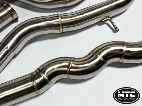 BMW M3 M4 Equal Length Catback Exhaust Mid Pipe F80 F82 3.5”