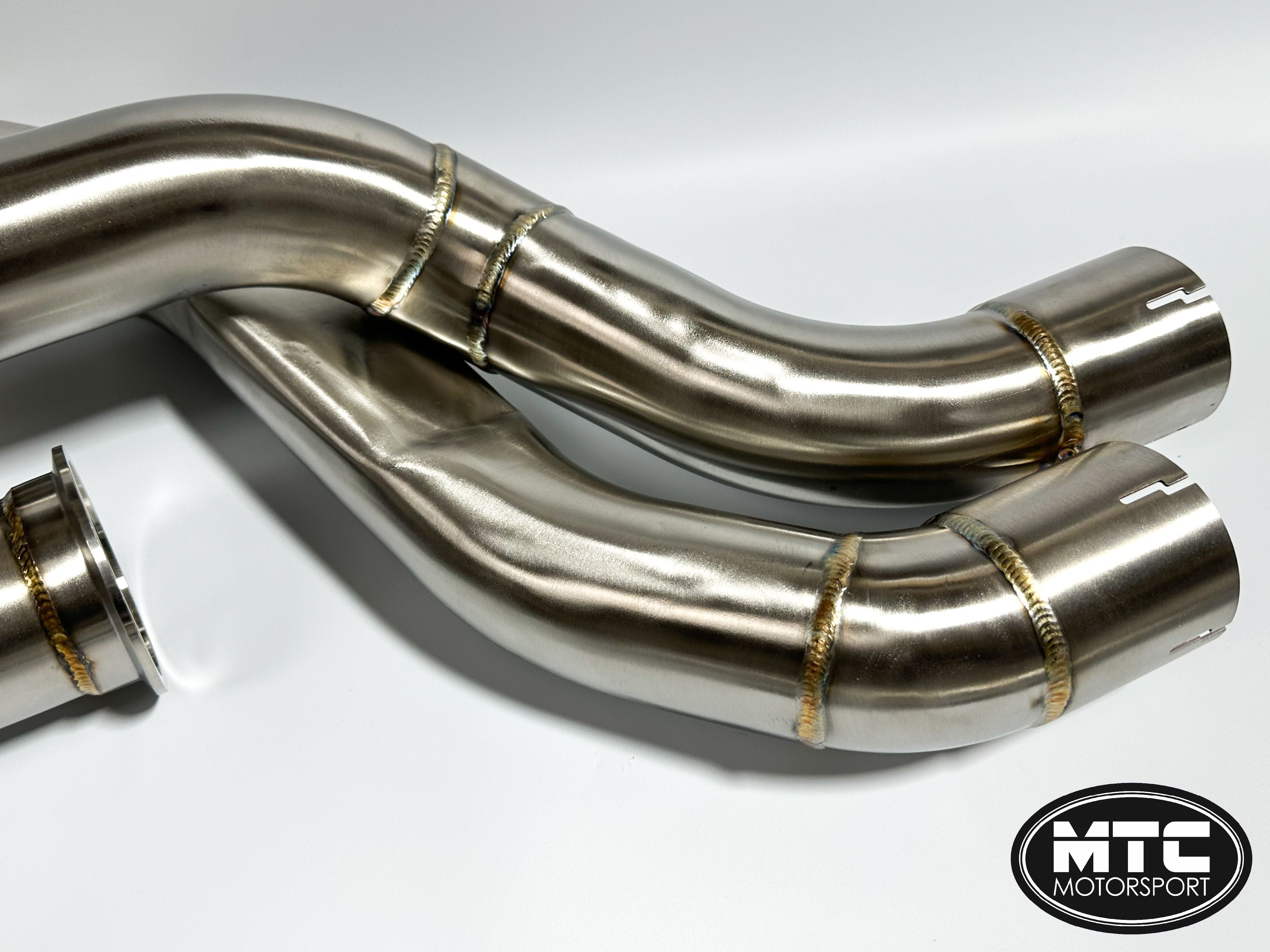 BMW M3 M4 Equal Length Catback Exhaust Mid Pipe F80 F82 S55 3.5”