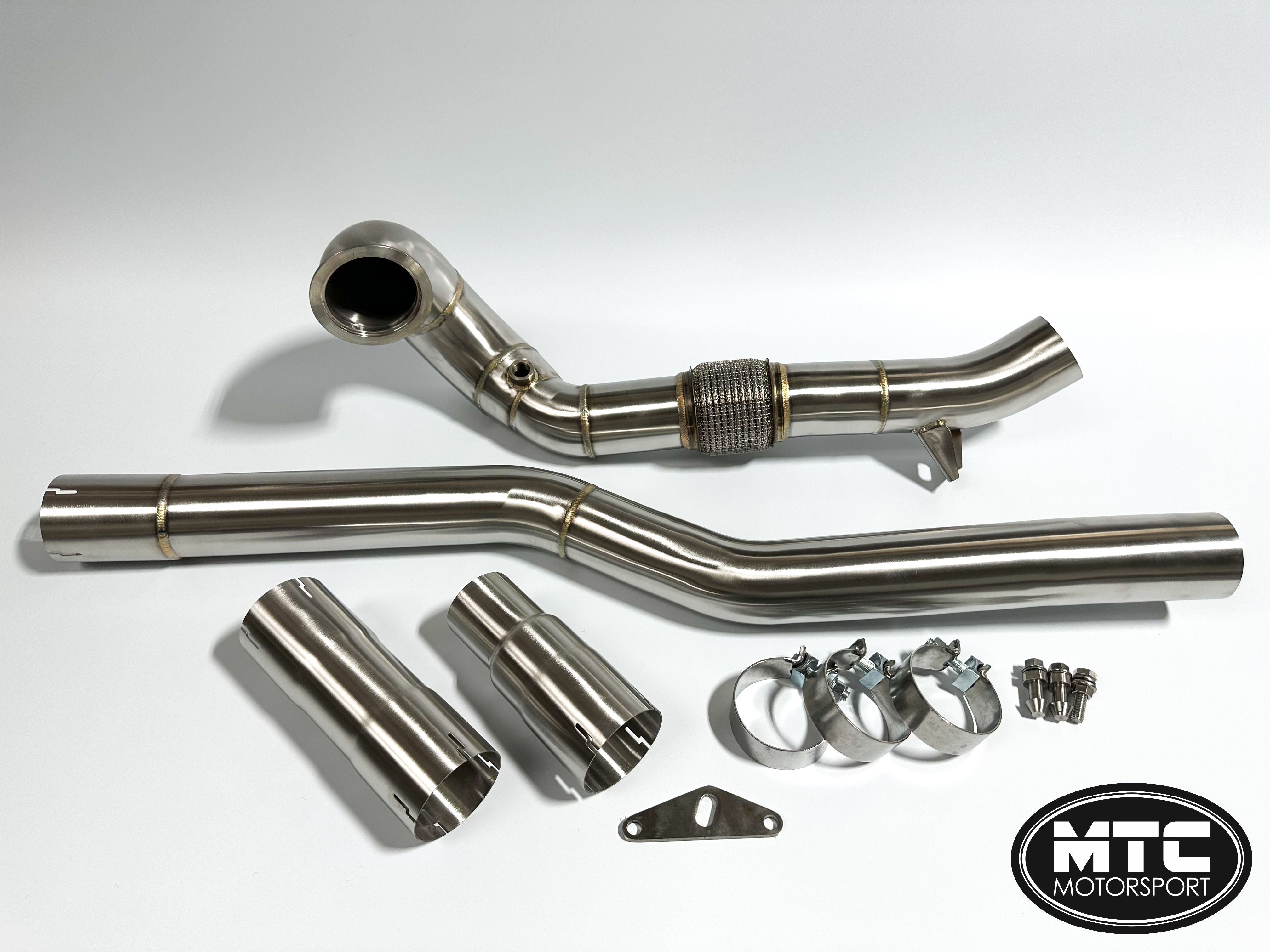 Volkswagen Golf R MK7 MK7.5 Decat Downpipe | MTC Motorsport