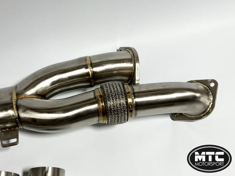 BMW M3 M4 Catback Exhaust Mid Pipe G80 G82 3.5”