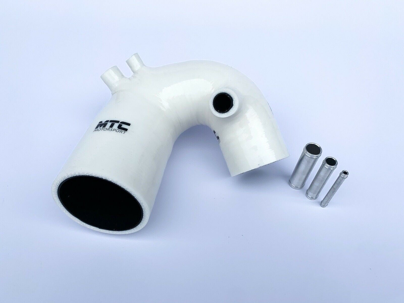 Fiat 500 595 695 Turismo Abarth Intake Hose White Garrett Turbo | MTC Motorsport