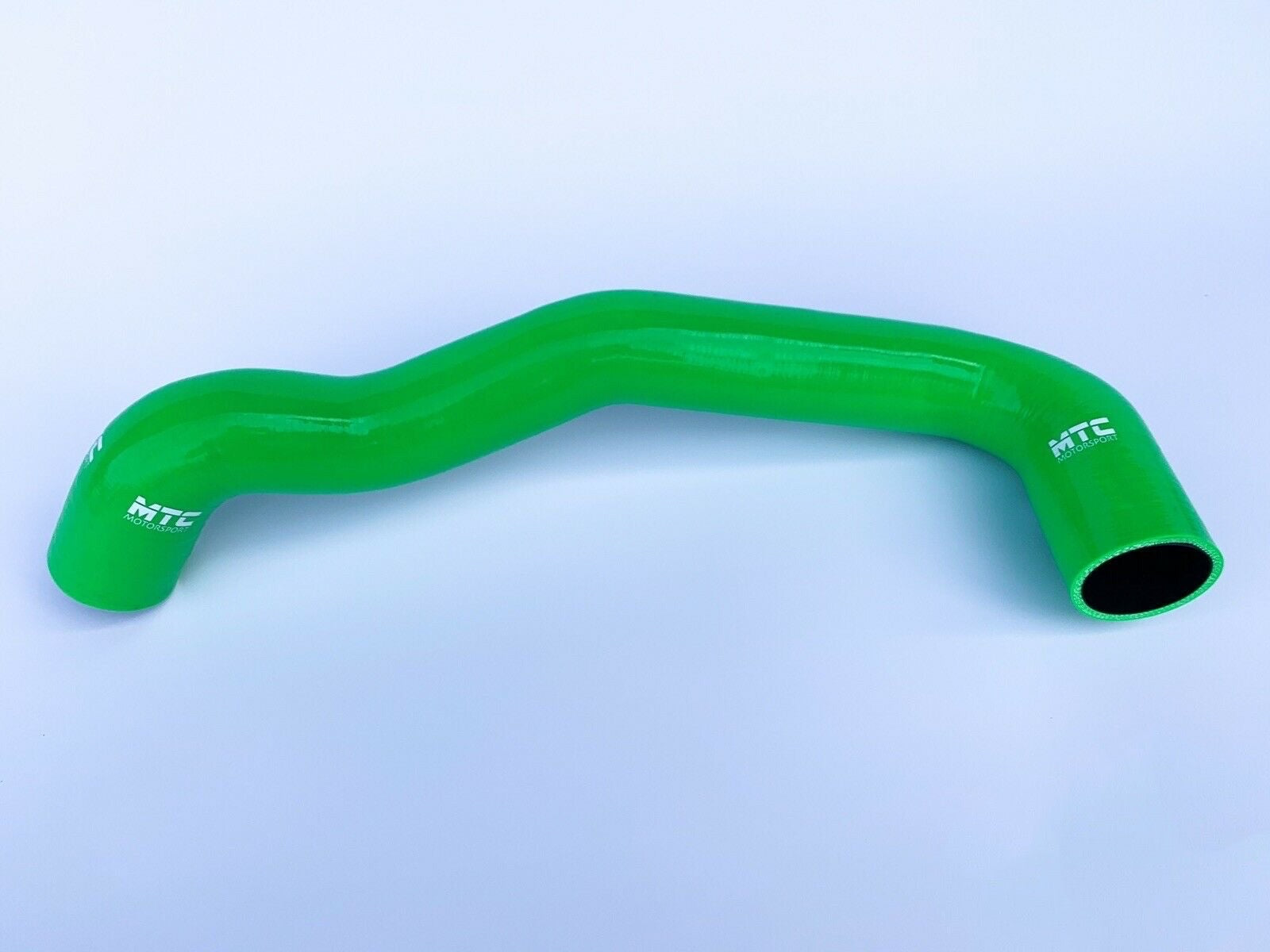 Mini Cooper S R56 R57 R60 Resonator Delete Silicone Hose Green | MTC Motorsport