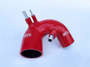 Fiat 500 Abarth T-Jet Silicone Intake Hose Red IHI Turbo | MTC Motorsport