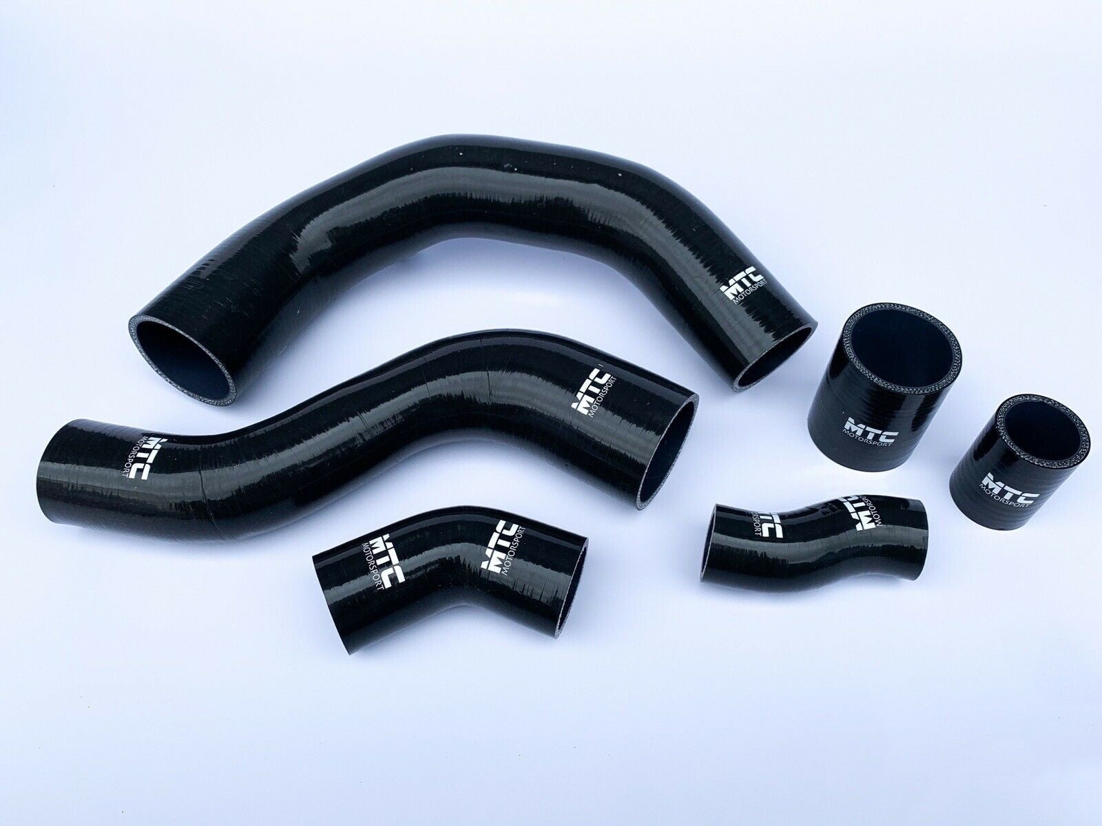 Ford Fiesta MK7 ST ST180 Boost Turbo Intercooler Hoses Black | MTC Motorsport