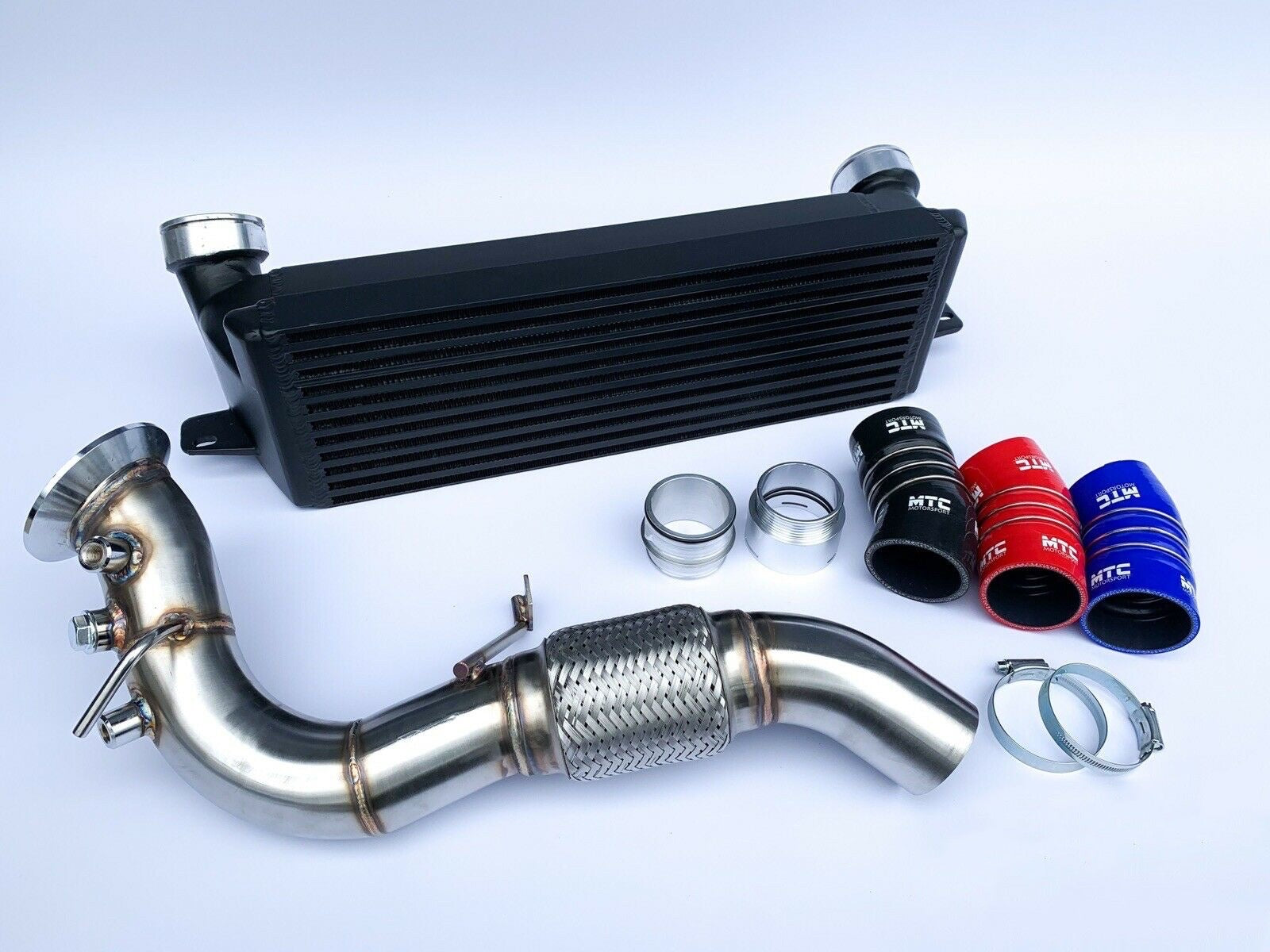 BMW 335D Turbo Intercooler DPF & Boost Hose E90-E93 Black