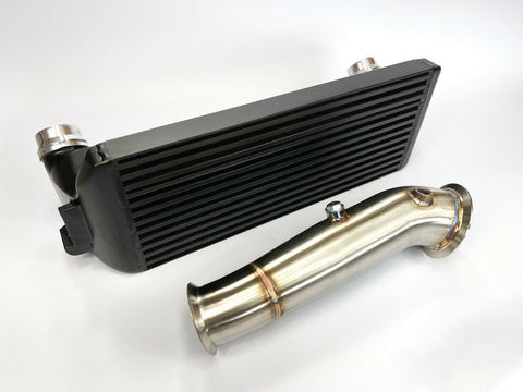 BMW M135i M2 N55 Intercooler and Decat Downpipe